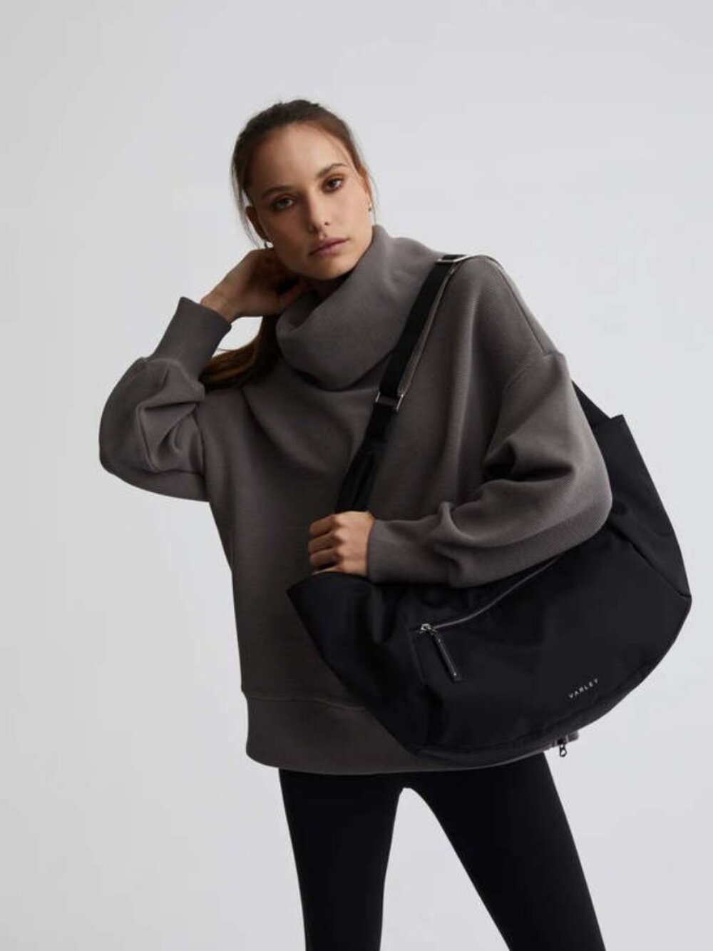VARLEY Milton Sweat in Deep Charcoal Women's Size Medium